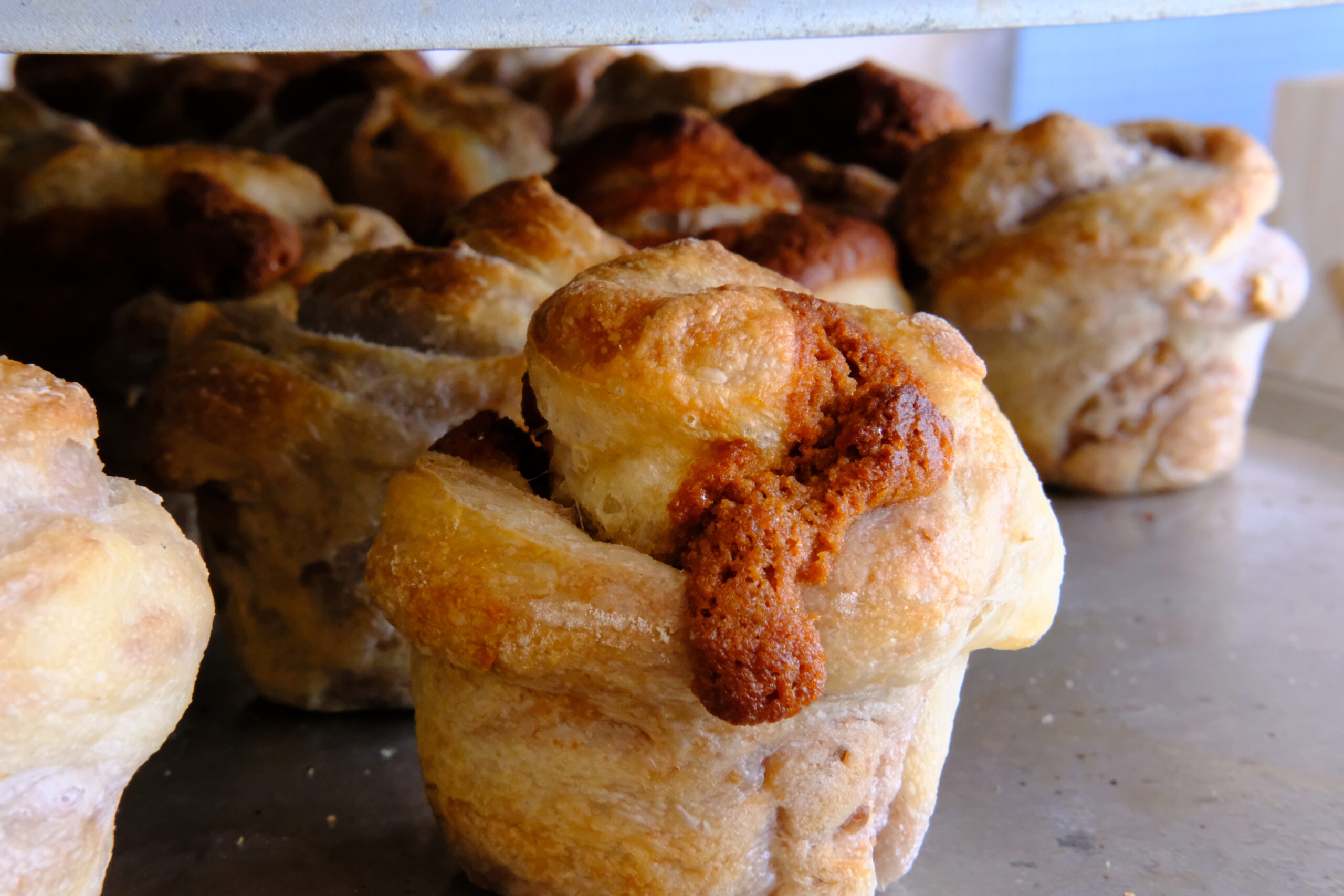 ショーケースのパン